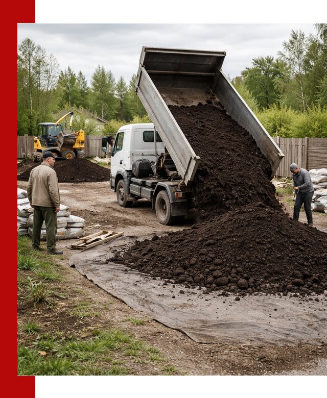 Доставка качественного почвогрунта в Арсеньеве оптом и в розницу