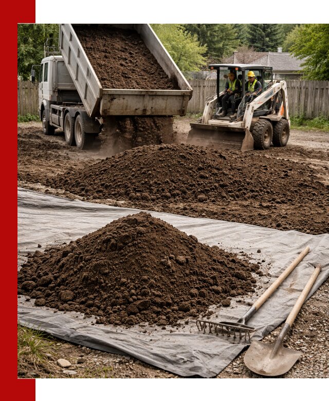 Грунт для отсыпки участка с доставкой в Арсеньеве