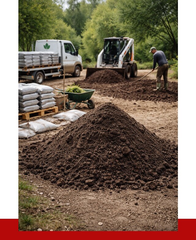 Грунт для озеленения с доставкой в Арсеньеве от 1850 р. | ПРОНЕРУДРсн