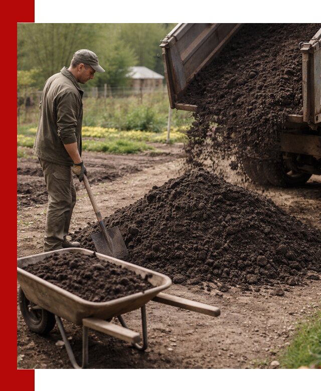 Доставка качественной земли для огорода в Арсеньеве