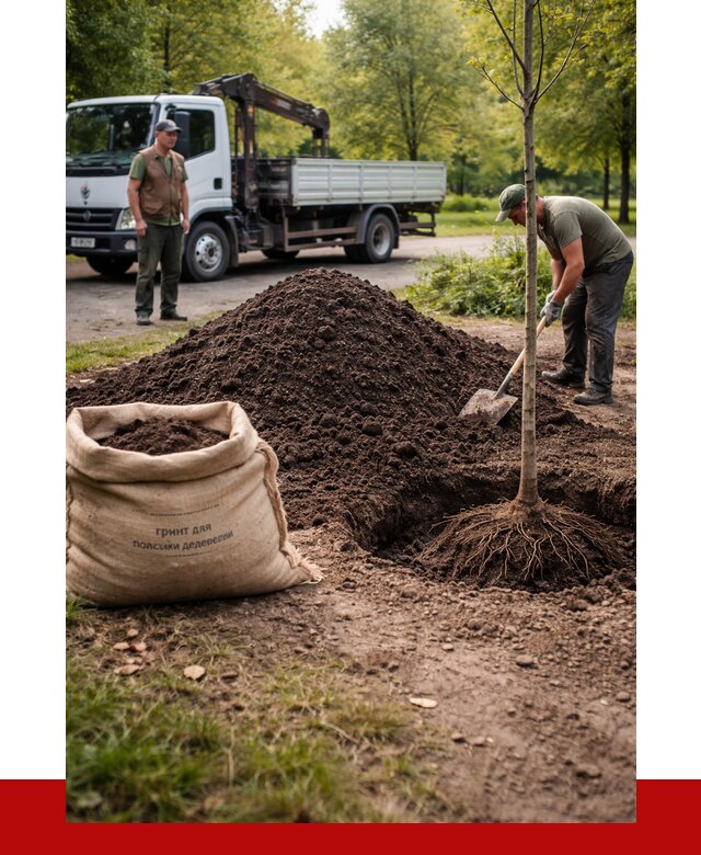 Грунт для посадки деревьев в Арсеньеве от 1234 р. | ПРОНЕРУДРсн