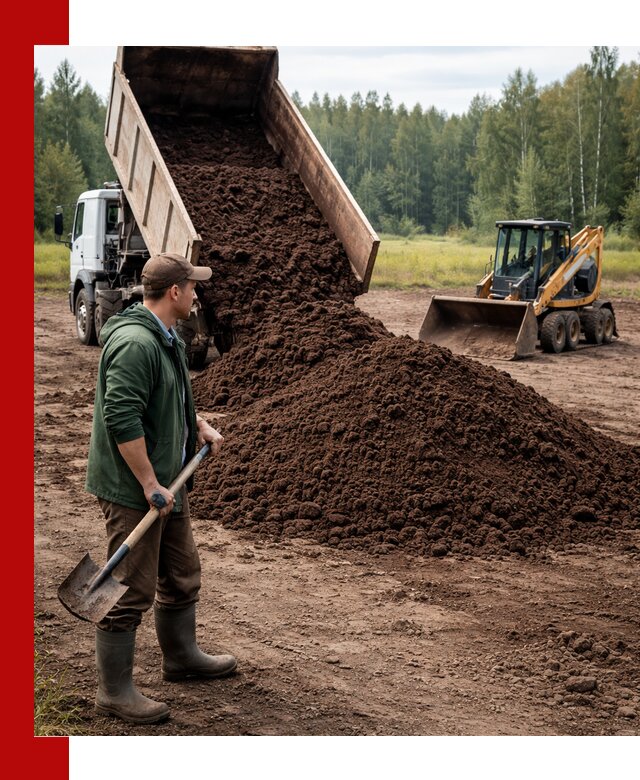 Купить верховой торф с доставкой в Арсеньеве для садоводства и растений