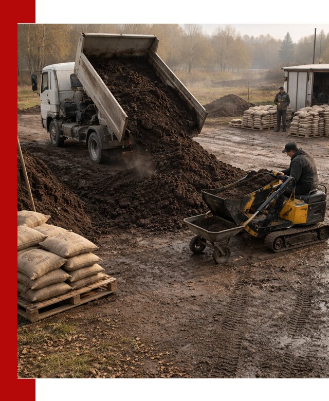 Кислый торф в доставке по выгодным ценам в Арсеньеве