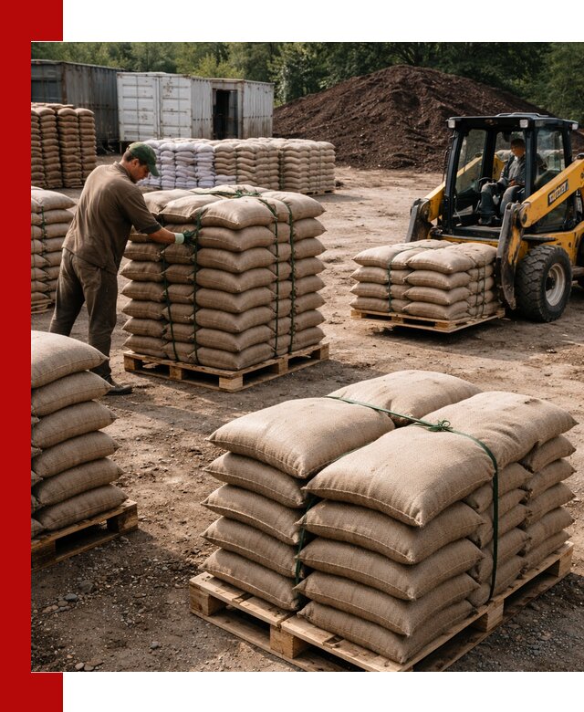 Доставка торфа в мешках по выгодным ценам в Арсеньеве