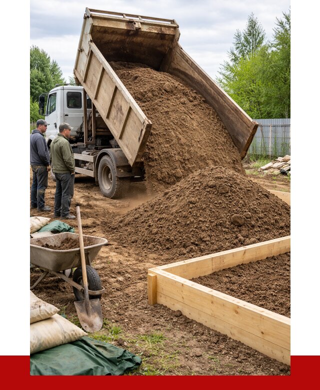 Торфо песчаная смесь в Арсеньеве с доставкой от 1902 р. | ПРОНЕРУДРсн
