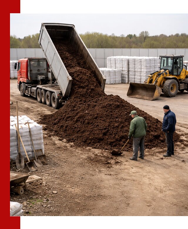 Доставка торфяных смесей оптом и в розницу в Арсеньеве