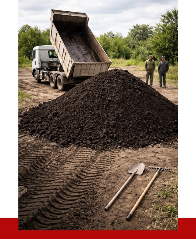Купить чернозем навалом в Арсеньеве от 1234 р. за куб | ПРОНЕРУДРсн