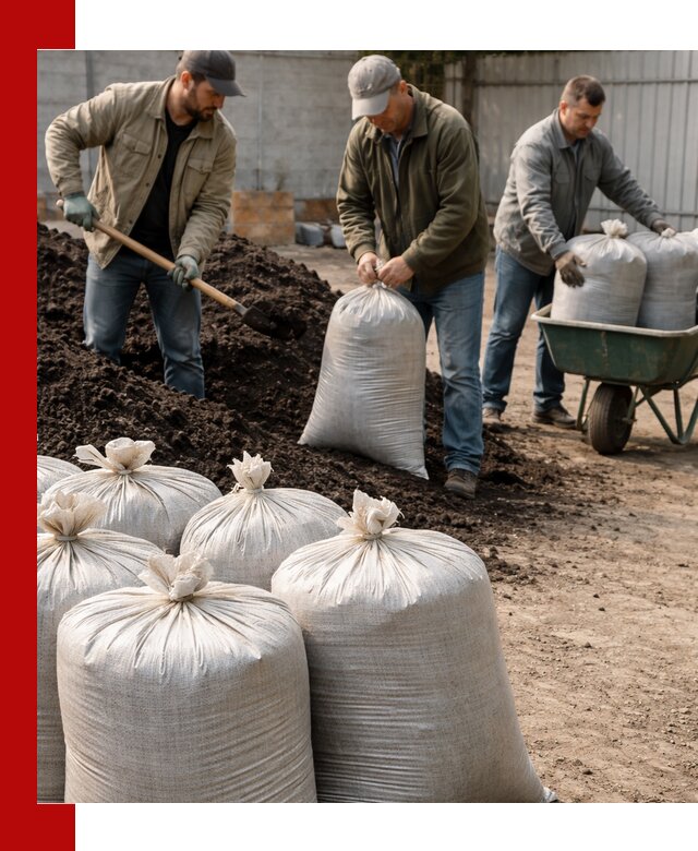 Купить чернозем в мешках с доставкой в Арсеньеве