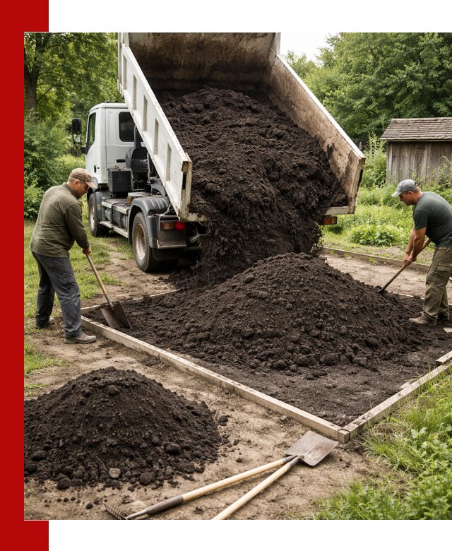 Купить чистый чернозем для огорода с доставкой в Арсеньеве