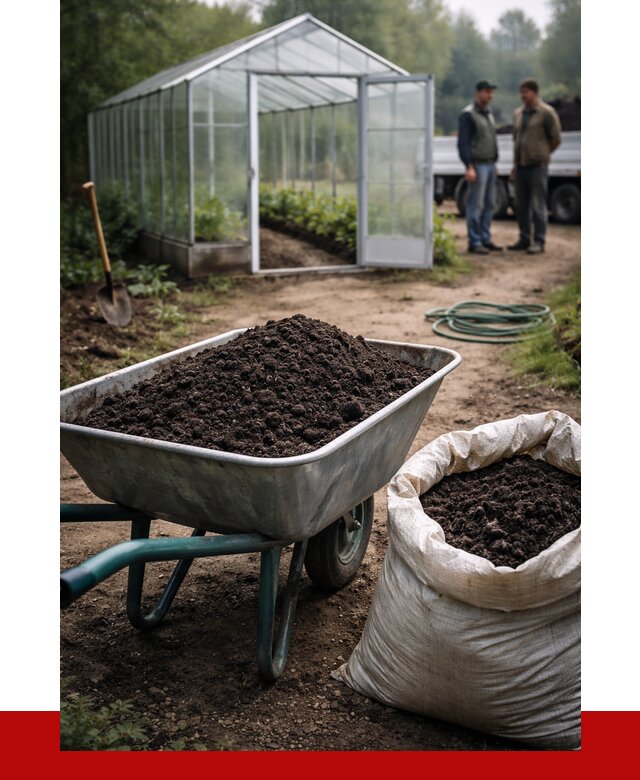 Чернозем для теплицы в Арсеньеве с доставкой от 1542 р. | ПРОНЕРУДРсн