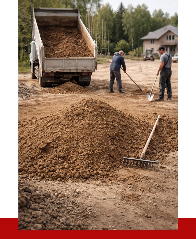 Суглинок для планировки в Арсеньеве с доставкой от 4318 р. | ПРОНЕРУДРсн