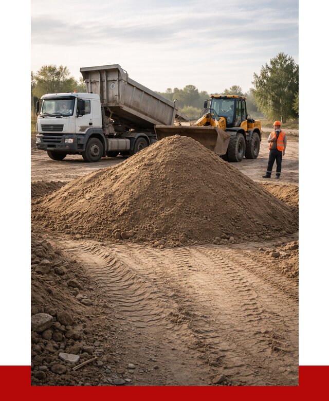 Купить песчаный грунт с доставкой в Арсеньеве от 4318 р. | ПРОНЕРУДРсн