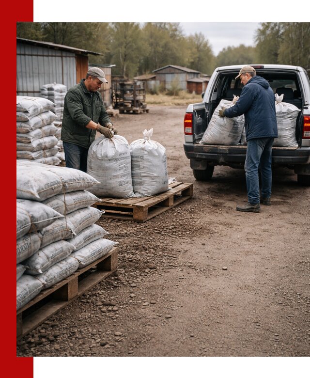 Купить конский навоз в мешках с доставкой в Арсеньеве