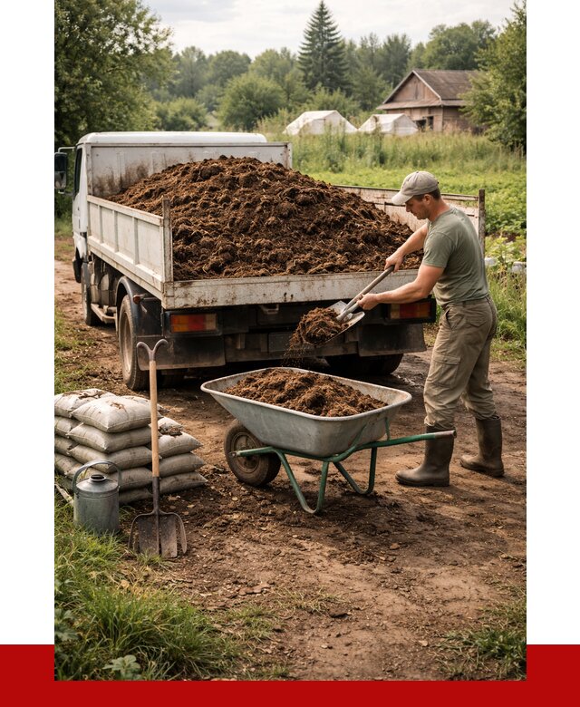 Купить коровий навоз с доставкой в Арсеньеве от 1850 р. | ПРОНЕРУДРсн