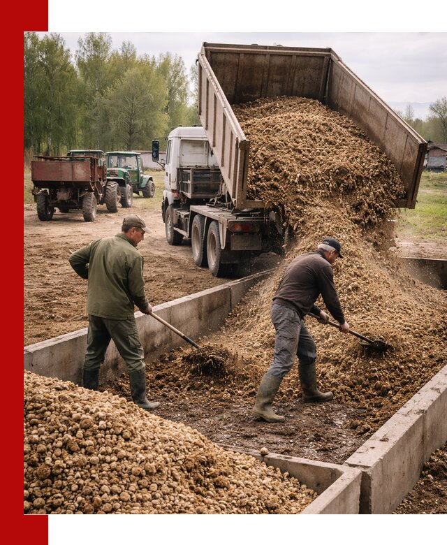 Куриный помет с доставкой в Арсеньеве оптом и в розницу