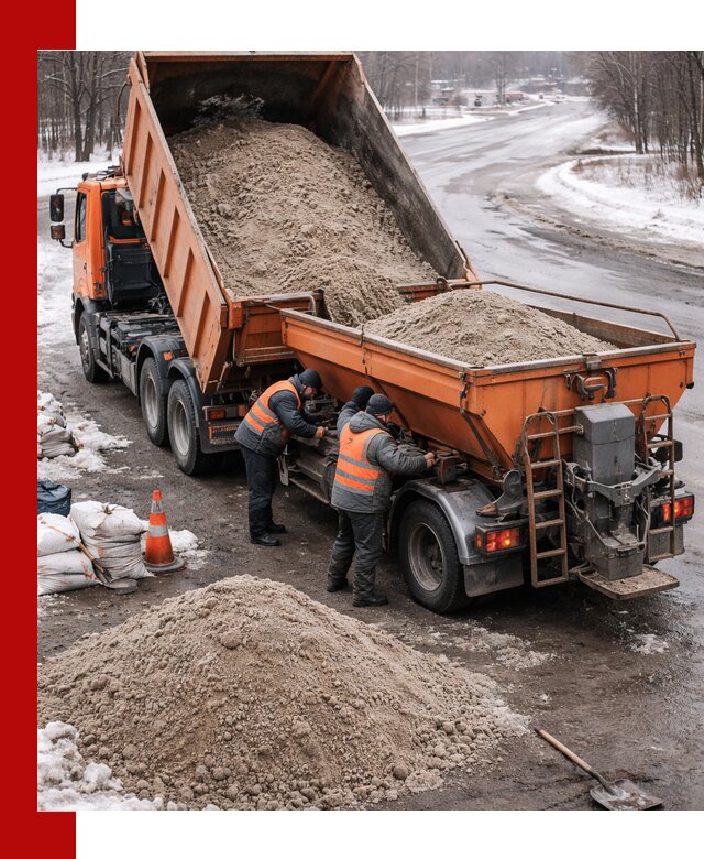 Поставка и вывоз пескосоля в Арсеньеве оптом и в розницу