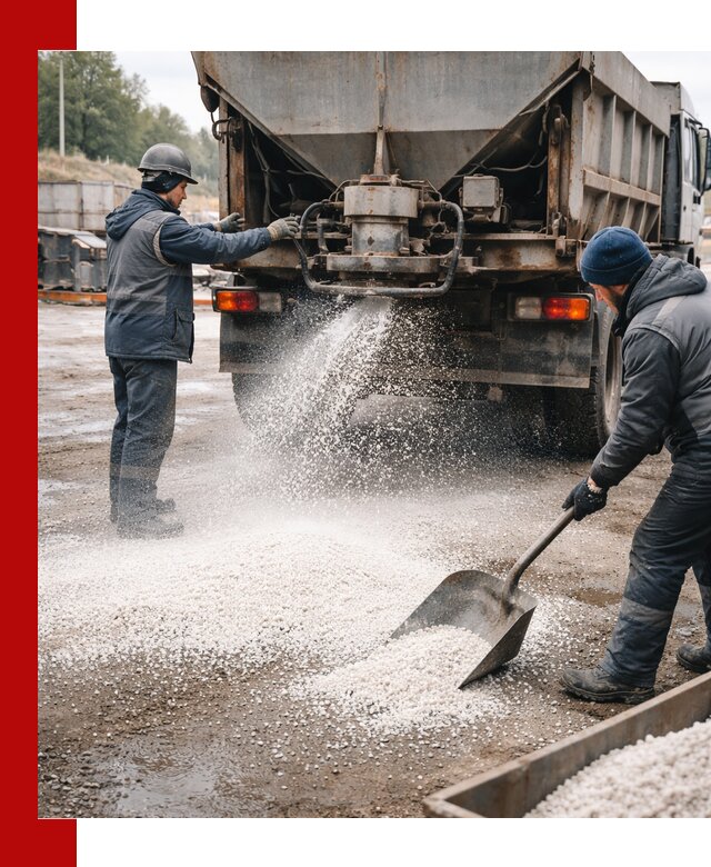 Доставка и продажа хлористого кальция в Арсеньеве