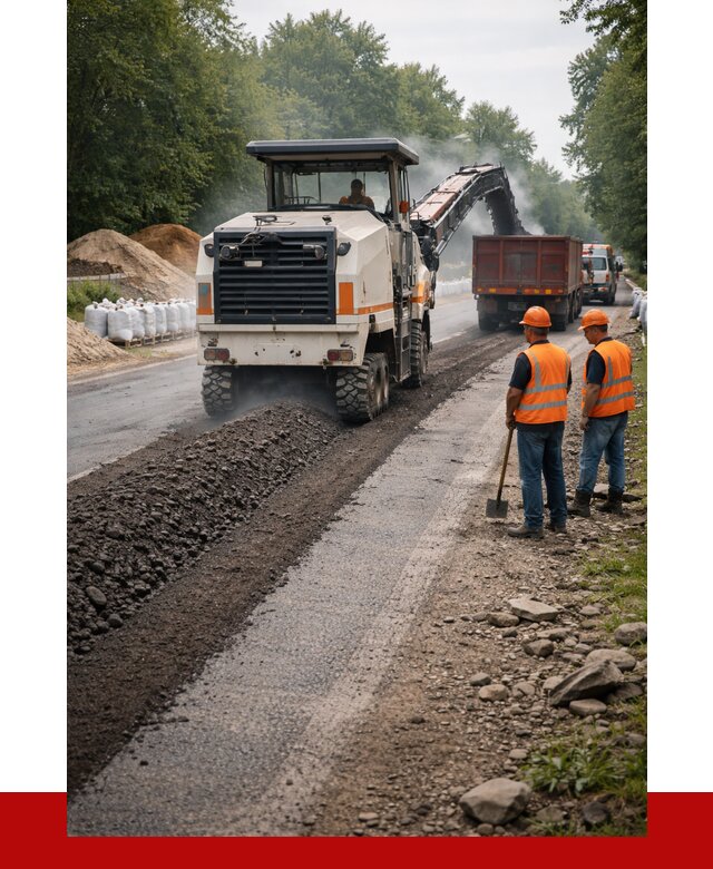 Фрезерованный асфальт в Арсеньеве от 2262 р./куб. | ПРОНЕРУДРсн
