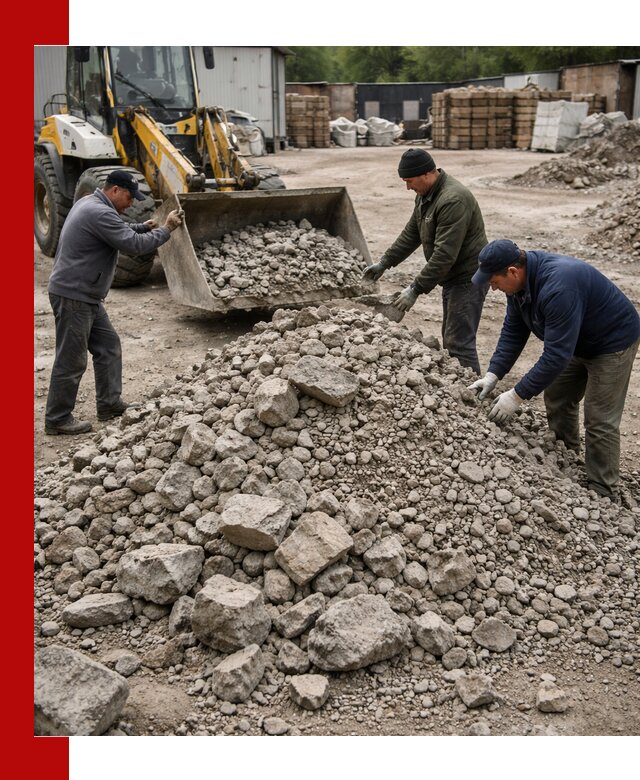 Демонтаж и вывоз бой бетона в Арсеньеве