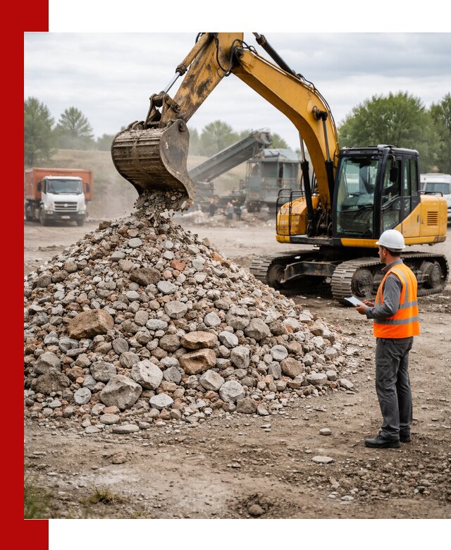 Доставка и вывоз строительного боя в Арсеньеве
