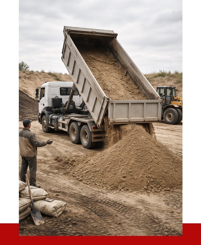 Доставка самосвалом 20 кубов в Арсеньеве от 7710 р. | ПРОНЕРУДРсн