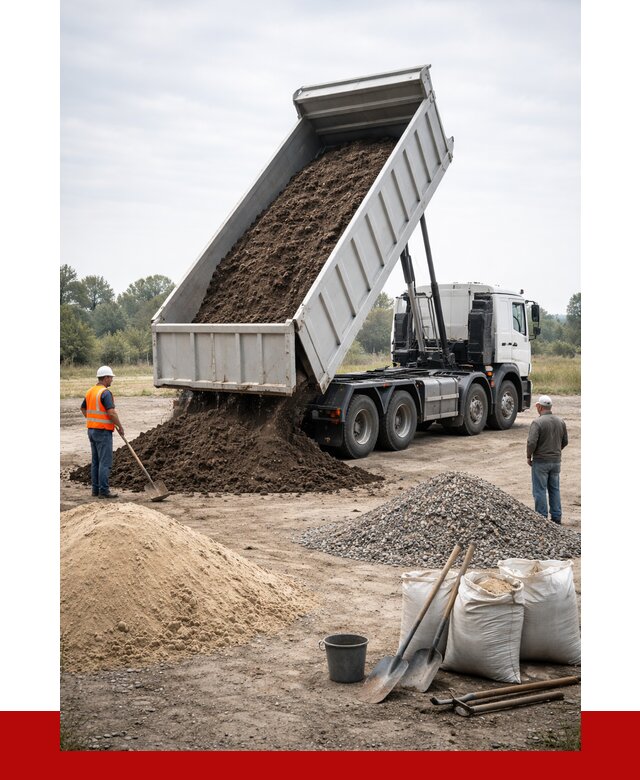 Доставка самосвалом 30 кубов в Арсеньеве от 8738 р. | ПРОНЕРУДРсн