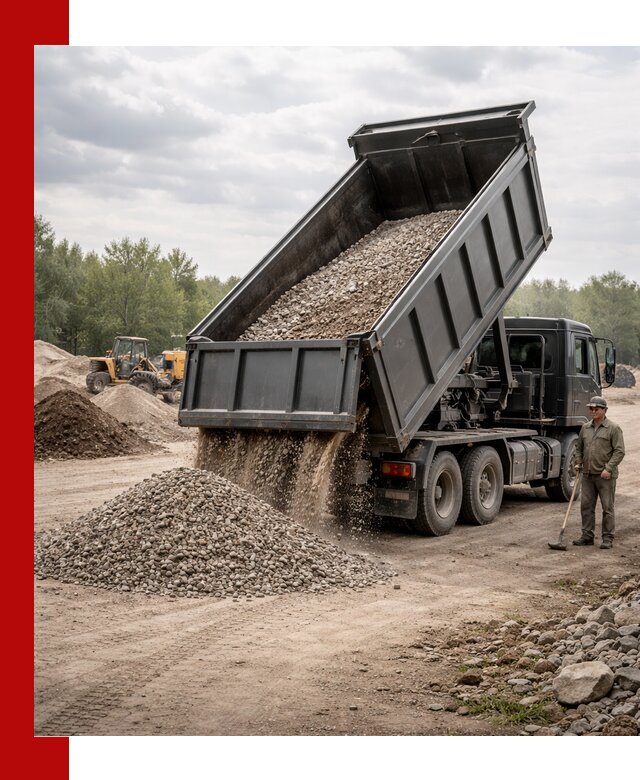 Доставка самосвалом 30 м3 по выгодным ценам в Арсеньеве