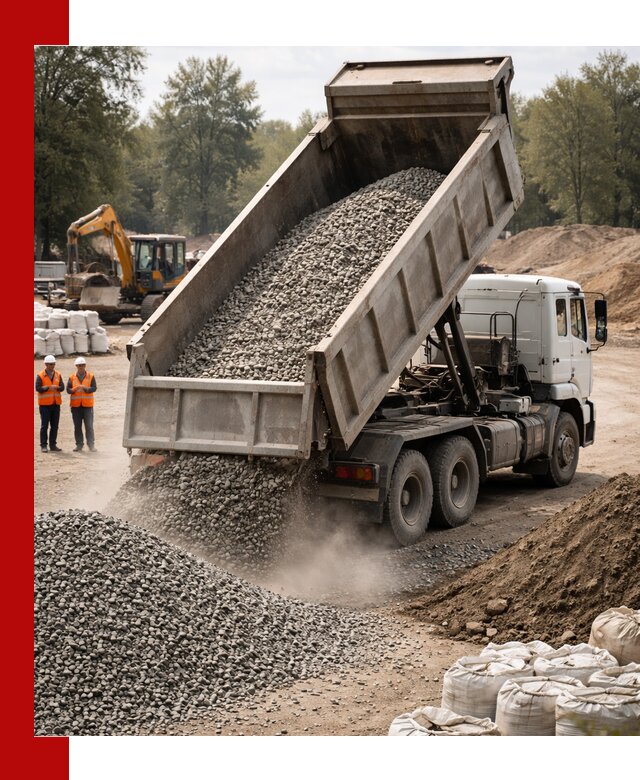 Аренда самосвала в Арсеньеве для доставки сыпучих и нерудных материалов