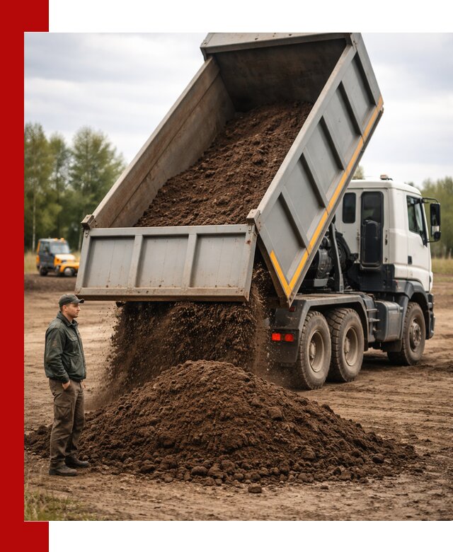 Аренда самосвала с водителем в Арсеньеве для сыпучих грузов и навоза