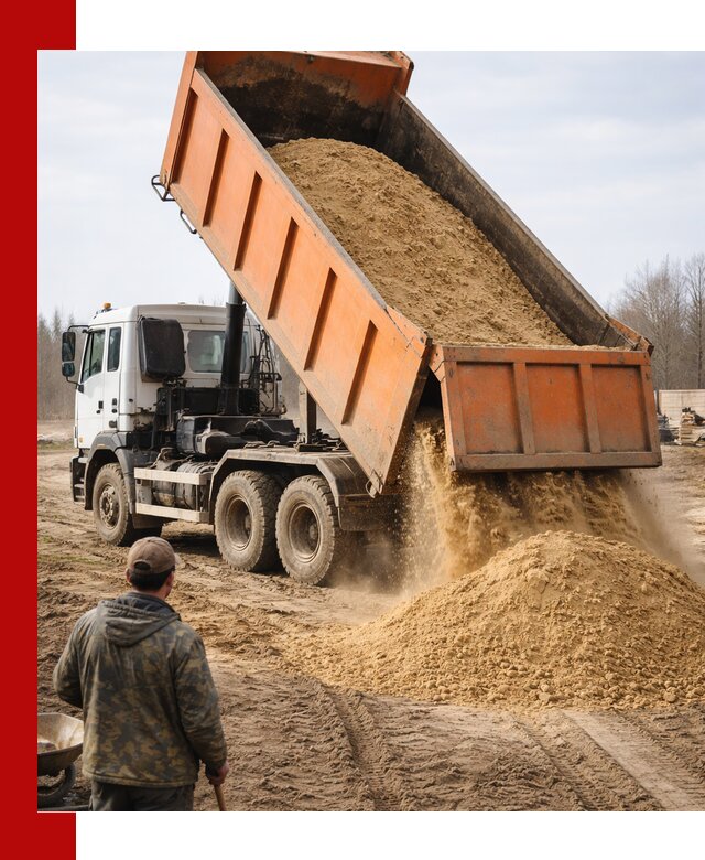 Аренда самосвала 20 тонн для перевозки грузов в Арсеньеве