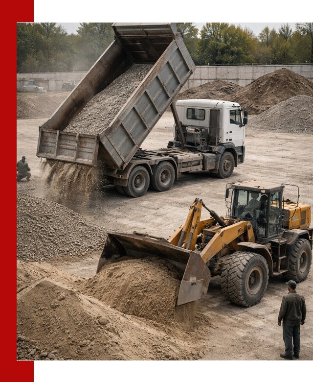 Перевозка сыпучих грузов самосвалами и бортовыми в Арсеньеве