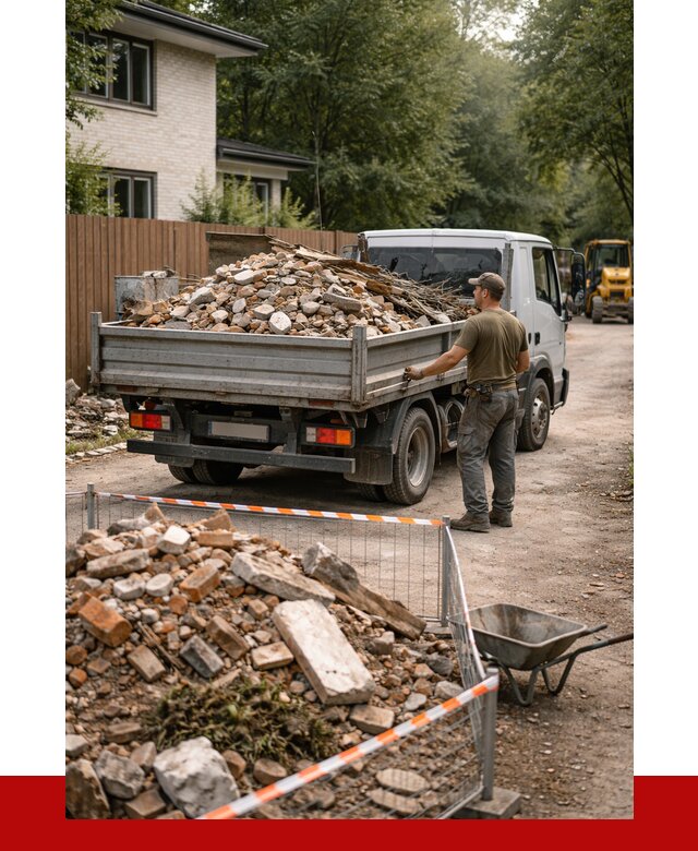 Вывоз строительного мусора с погрузкой в Арсеньеве от 7710 р | ПРОНЕРУДРсн