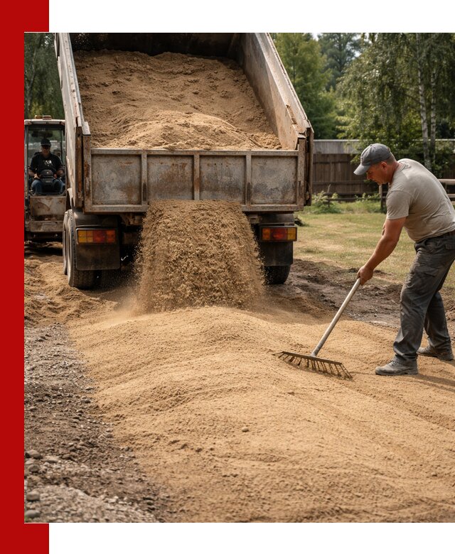 Отсыпка участка песком в Арсеньеве быстро и качественно