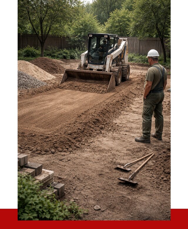 Выравнивание участка под ключ в Арсеньеве от 3598 р. | ПРОНЕРУДРсн